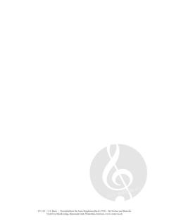Notenbüchlein für Anna Magdalena Bach von Johann Sebastian Bach 