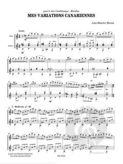 Mes variations canariennes von Jean-Maurice Mourat 