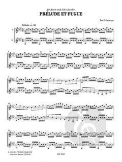 Prélude et fugue von Luc Lévesque 