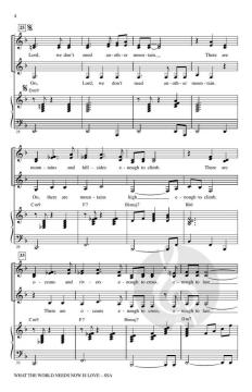 What the World Needs Now Is Love von Burt Bacharach (Download) 