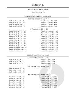 Required Studies for Classical Guitar 