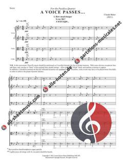 A Voice Passes von Claude Baker 