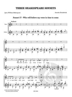 3 Shakespeare-Sonette von Annette Kruisbrink 
