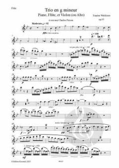 Trio op. 95 g-moll von Eugène Walckiers 