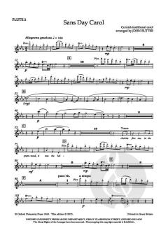 Sans Day Carol von John Rutter (Download) 