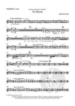 Te Deum von John Rutter (Download) 