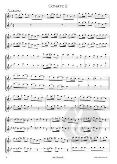 12 Sonaten Band 1: Sonaten 1-4 von Giuseppe Sammartini 
