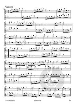 12 Sonaten Band 2: Sonaten 5-8 von Giuseppe Sammartini 