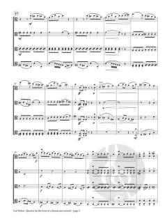 Quartet in the form of a Sonata Movement von Carl Bohm 