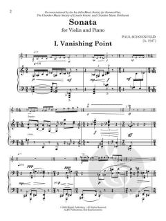 Sonata von Paul Schoenfeld 