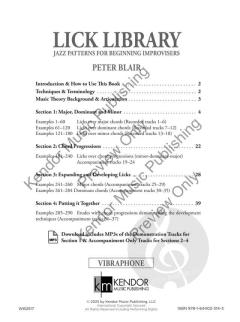 Lick Library - Vibraphone von Peter Blair (Download) 