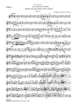 Là ci darem la mano von Wolfgang Amadeus Mozart 