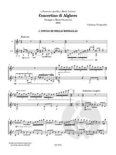 Concertino di Alghero von Cristiano Porqueddu 