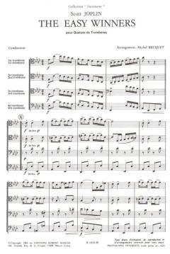 The Easy Winners von Scott Joplin 