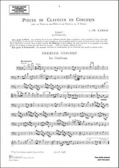 Pieces De Clavecin En Concert von Jean-Philippe Rameau 