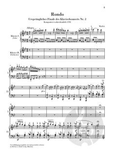 Rondo B-dur WoO6 von Ludwig van Beethoven 