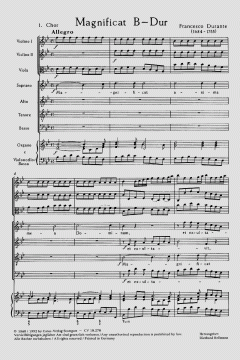 Beliebte Repertoirestücke für Advent und Weihnachten von Francesco Durante 