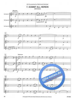 Europäische Weihnachtslieder von Kees Vlak 
