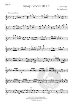 Funky Grooves - Sax Workout Nr. 2 von Gernot Dechert 