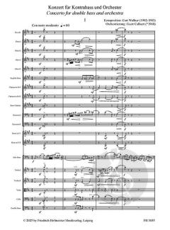 Konzert für Kontrabass und Orchester von Curt Wallner 