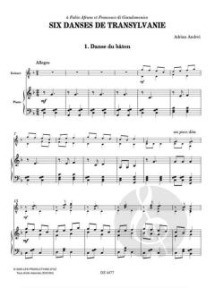 Six danses de Transylvanie von Adrian Andrei 