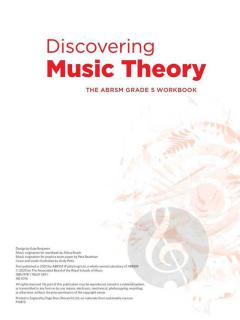Discovering Music Theory - Grade 2 Answers 