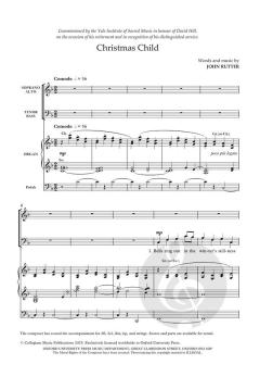 Christmas Child von John Rutter (Download) 