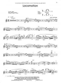 Improvised Saxophone Solos von John Coltrane 
