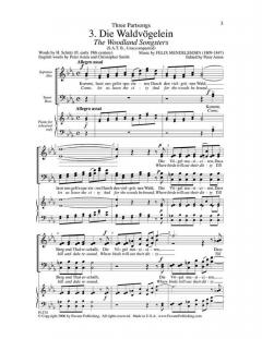 The Woodland Songsters (Felix Mendelssohn Bartholdy) 