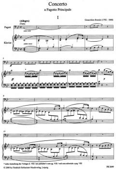Concerto a Fagotto principale (Gioachino Rossini) 