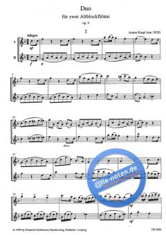 Duo, op. 9 (Anton Kargl) 