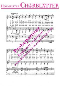 Rosmarien (Es wollt die Jungfrau früh aufstehn) (Robert Schumann) 