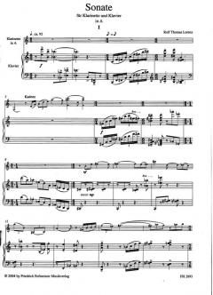 Sonate von Rolf Thomas Lorenz 