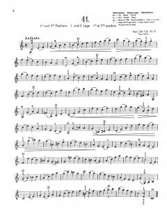 100 Etüden op. 32 Heft 3 von Hans Sitt 