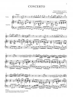 Concerto à cinque F-dur op. 5/8 