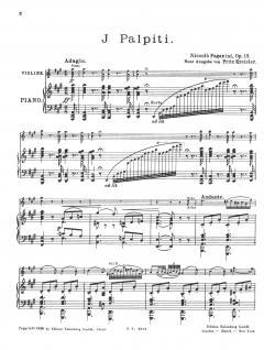 Palpiti op. 13 von Niccolò Paganini 