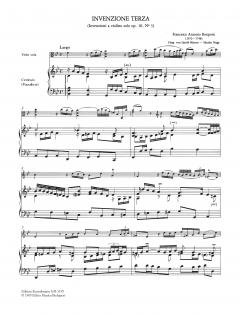 2 Inventionen für Viola und Klavier von B. A. Bonporti im Alle Noten Shop kaufen