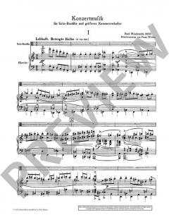 Konzertmusik op. 48 von Paul Hindemith 