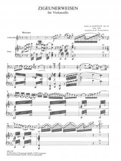 Zigeunerweisen op. 20 (Thomas-Mifune) von Pablo de Sarasate 