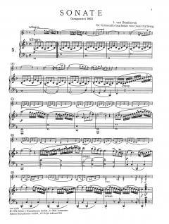 Violinsonaten für Violoncello und Klavier op. 24 von Ludwig van Beethoven im Alle Noten Shop kaufen