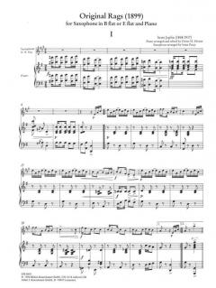 6 Ragtimes Heft 1 von Scott Joplin 