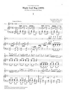 6 Ragtimes Heft 2 von Scott Joplin 