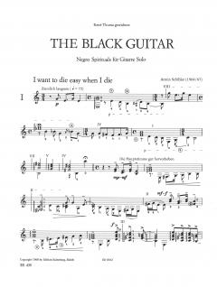 The Black Guitar von Armin Schibler 