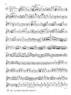 Quintett, op.91/Nr.5 A-Dur (Anton Reicha) 