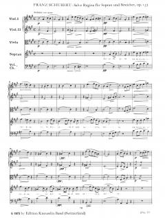 Salve Regina op.153 in A-Dur für Sopran und Streicher (Franz Schubert) 