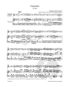 Konzert A-Dur KV 622 von Wolfgang Amadeus Mozart (Download) 