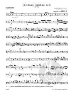 Divertimento Es-Dur KV 563 von Wolfgang Amadeus Mozart (Download) 