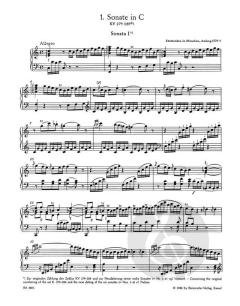 Klaviersonaten 1 von Wolfgang Amadeus Mozart (Download) 