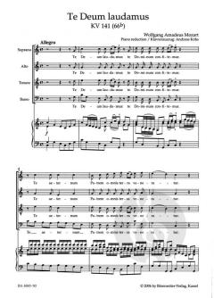 Te Deum laudamus KV 141 (66b) (W.A. Mozart) 