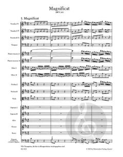 Magnificat D-Dur BWV 243 von Johann Sebastian Bach (Download) 